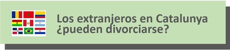 Divorcio extranjeros en España