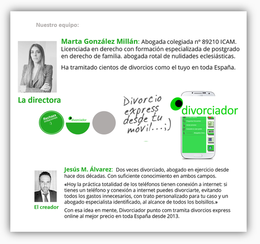 Abogados divorcios Madrid, despacho en Barrio de Salamanca